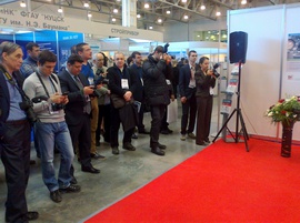 Церемония открытия выставки ExpoCoating, 17 февраля 2015